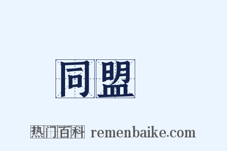 同盟國是什么意思的图片